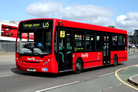 Route U5, First London, DML44144, YX10BFA