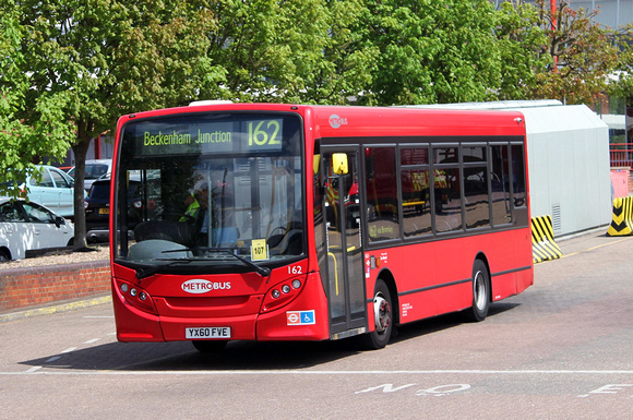 Route 162, Metrobus 162, YX60FVE, Eltham Station