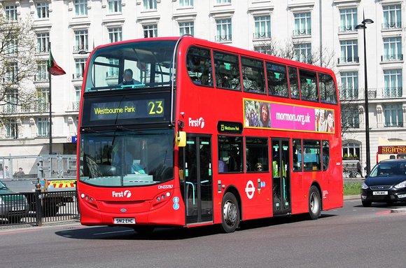 Route 23, First London, DN33787, SN12EHC, Marble Arch