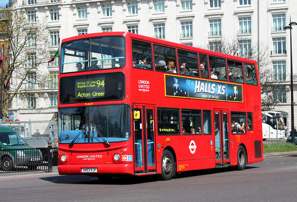 Route 94, London United RATP, TLA27, SN53KJF, Marble Arch