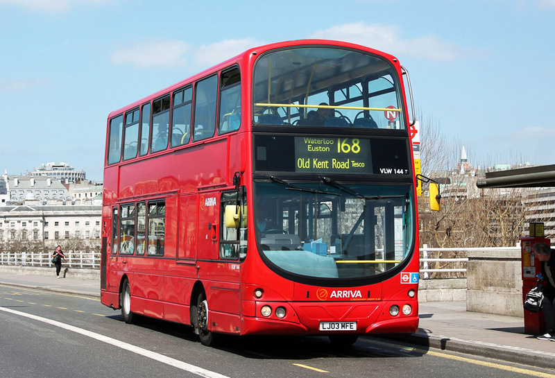 London Bus Routes | Route 168: Hampstead Heath - Old Kent Road, Tesco