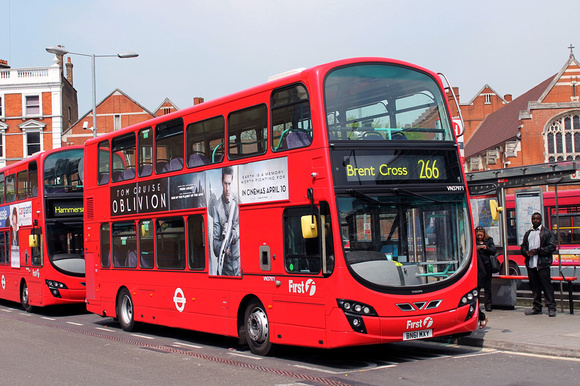 Route 266, First London, VN37971, BN61MXY, Hammersmith