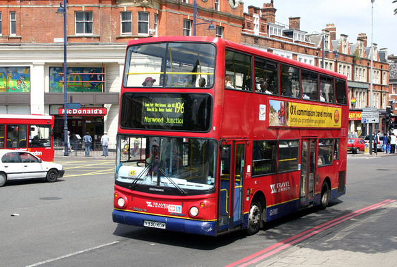 Route 196, Travel London, TA30, V330KGW, Brixton