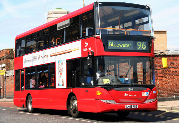 Route 96, Selkent ELBG 15051, LX09ABZ, Woolwich