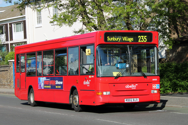 London Bus Routes | Route 235: North Brentford Quarter - Sunbury ...