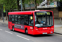 Route 95, First London, DML44184, YX11AFA, Wood Lane