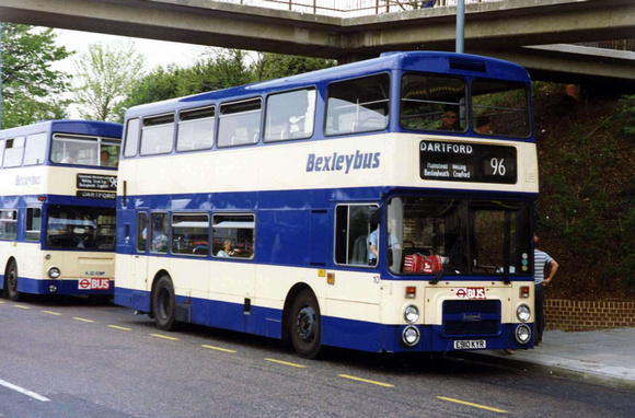 Route 96, Bexleybus 10, E910KYR, Dartford