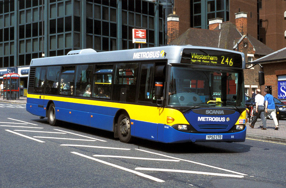 Route 246, Metrobus 513, YP52CTO, Bromley South Stn