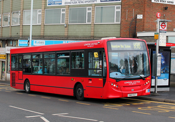 Route H98, London United RATP, DLE24, SN60ECT, Hayes & Harlington