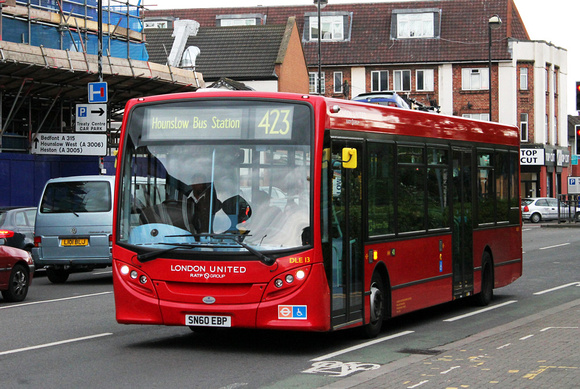 Route 423, London United RATP, DLE13, SN60EBP, Hounslow