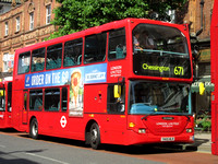 Route 671, London United RATP, SLE64, YN55NLR, Surbiton