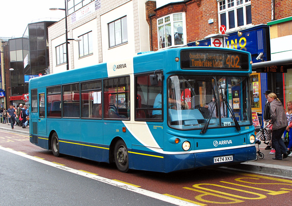 Route 402, Arriva Kent & Sussex 3338, W474XKX, Bromley