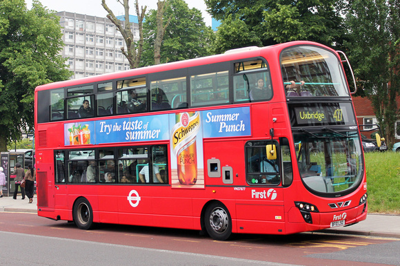Route 427, First London, VN37877, BF10LSO, Ealing Hospital