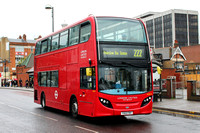 Route 222, London United RATP, ADE16, YX12FNY, Hounslow