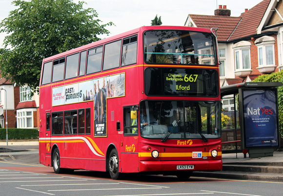 Route 667, First London, TNA33377, LK53EYW