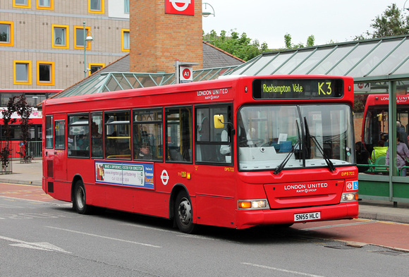 Route K3, London United RATP, DPS722, SN55HLC, Kingston
