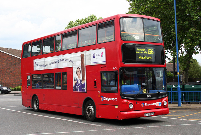 London Bus Routes | Route 136: Elephant & Castle - Grove Park | Route ...