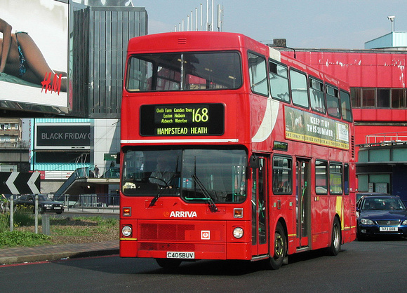 Route 168, Arriva London, M1405, C405BUV, Elephant & Castle