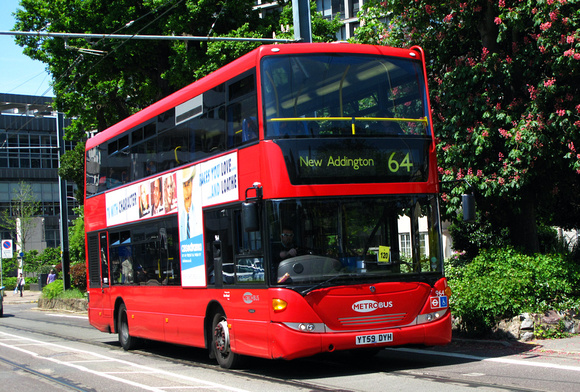 Route 64, Metrobus 964, YT59DYH, Croydon