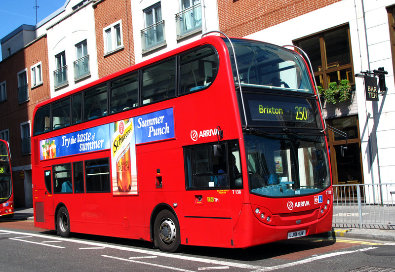 London Bus Routes | Route 250: Brixton - Croydon Town Centre | Route ...