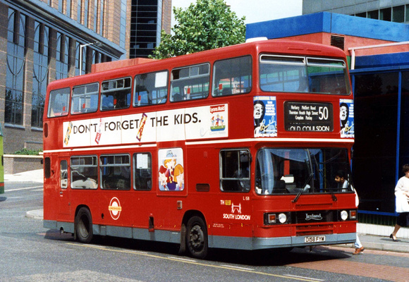 Route 50, South London Buses, L158, D158FYM, Croydon