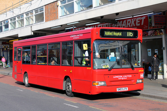 Route 116, London United RATP, DPS694, SN03LFK, Hounslow