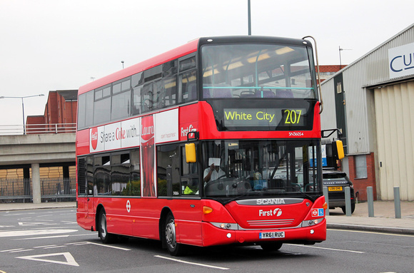 Route 207, First London, SN36054, YR61RUC, White City