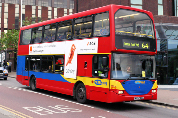 Route 64, Metrobus 452, YU52XVL, East Croydon