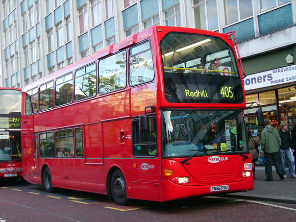 Route 405, Metrobus 940, YN56FDU, Croydon
