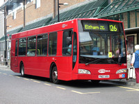 Route 126, Metrobus 705, PN07KRX, Bromley