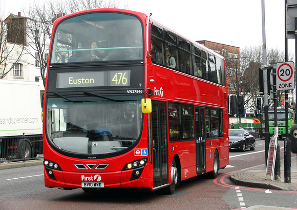 Route 476, First London, VN37846, BV10WWD, Islington