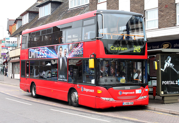 Route 248, Stagecoach London 15008, LX58CEN, Hornchurch