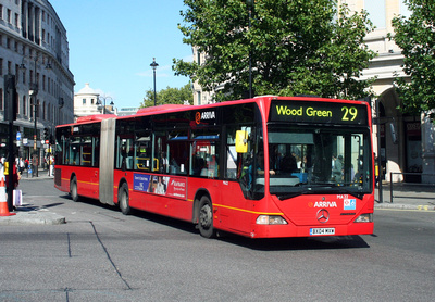 Route 29, Arriva London, MA22, BX04MXW, Trafalgar Square