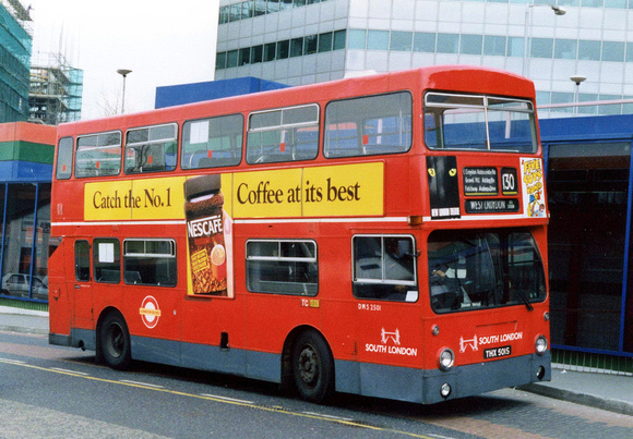 Route 130, South London Buses, DMS2501, THX501S, West Croydon