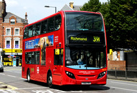 Route 391, London United RATP, ADH38, YX62FMV, Hammersmith