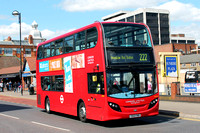 Route 222, London United RATP, ADE8, YX12FNO, Hounslow