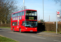Route 466, Arriva London, DLA253, X453FGP, Caterham-on-the-Hill