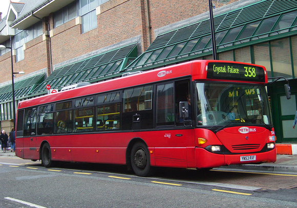 Route 358, Metrobus 514, YN53RXF, Bromley