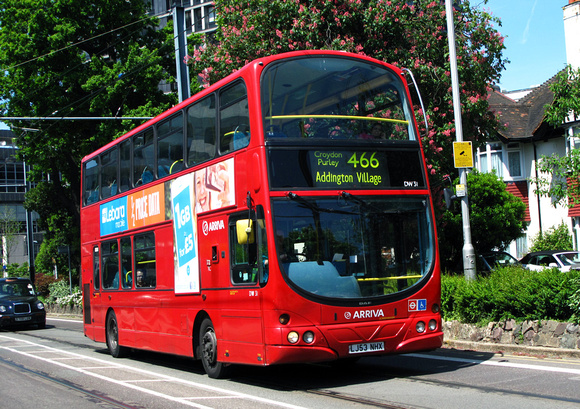 Route 466, Arriva London, DW31, LJ53NHX, Croydon