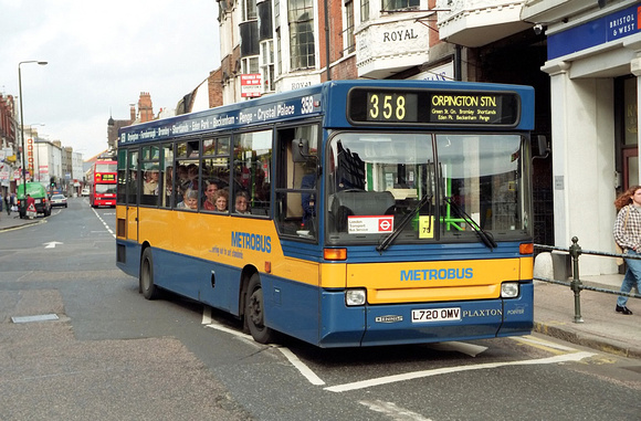 Route 358, Metrobus, L720OMV, Bromley