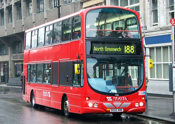 Route 188, Travel London, V29, BX55XMB, Aldwych