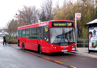 Route 549, Docklands Buses, ED27, LX07BYT, Loughton