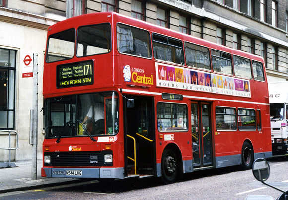 Route 171, London Central, NV44, N544LHG, New Oxford Street