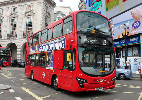 Route 13, Transdev, VH1, BD13OHU, Piccadilly Circus