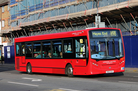 Route H98, London United RATP, DLE2, SN60EAY, Hounslow