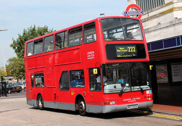 Route 222, London United RATP, VP108, W453BCW, Hounslow West