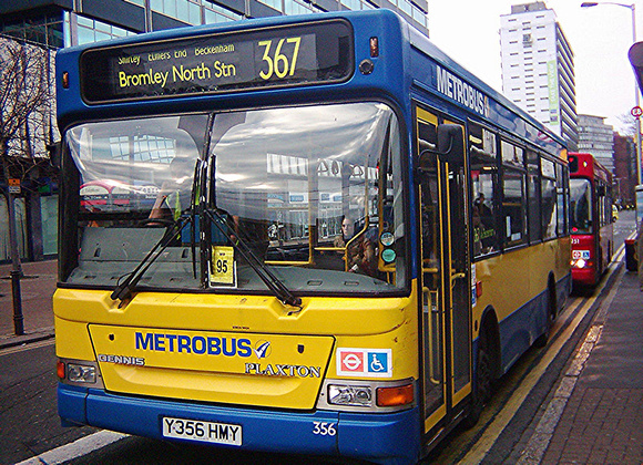 Route 367, Metrobus 356, Y356HMY, Croydon