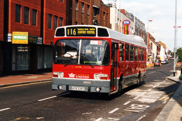 Route 116, London United, LS335, AYR335T, Hounslow