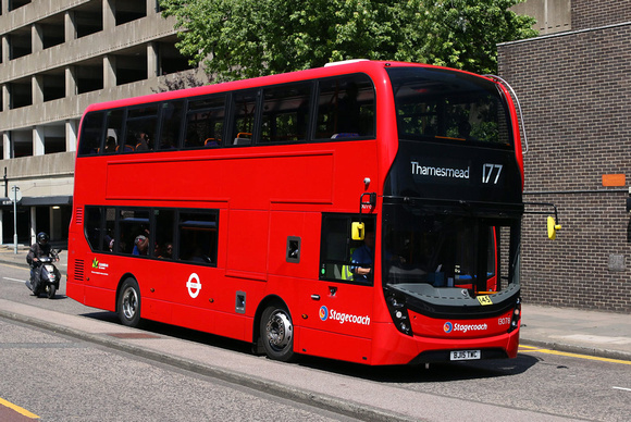 Route 177, Stagecoach London 13078, BJ15TWC, Woolwich