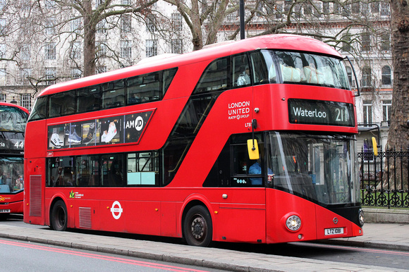 Route 211, London United RATP, LTZ1081, Victoria